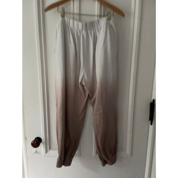Wild fable cream/brown/mauve two tone fade sweatpants S - Picture 3 of 4